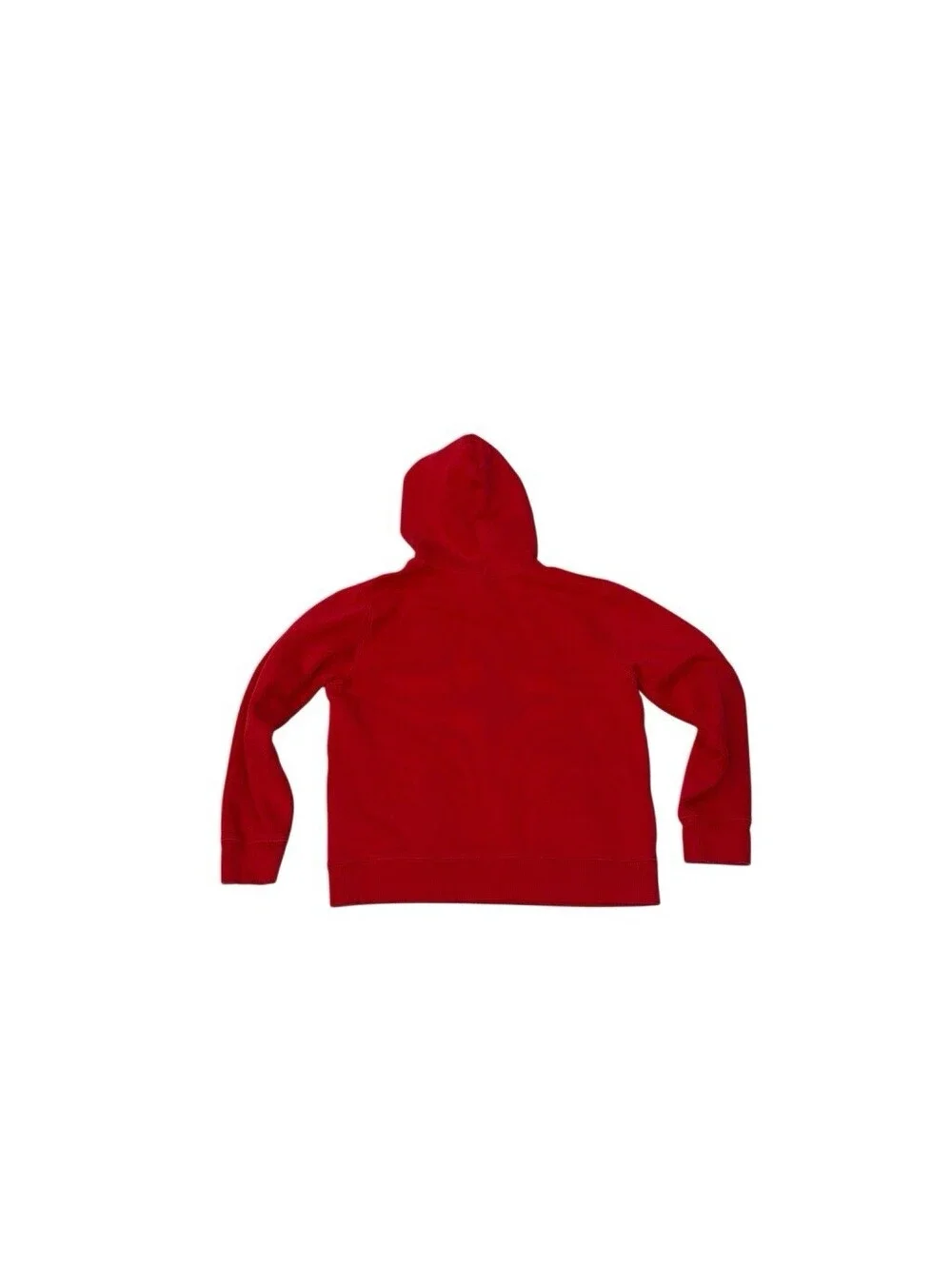 Polo Ralph Lauren Youth Boys L 14 Red Pullover Hoodie Logo Fleece Preppy Plaid